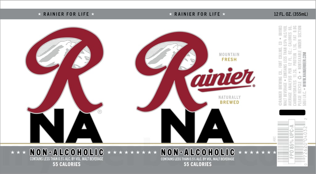 2026 Rainier NA 12-oz Cans
