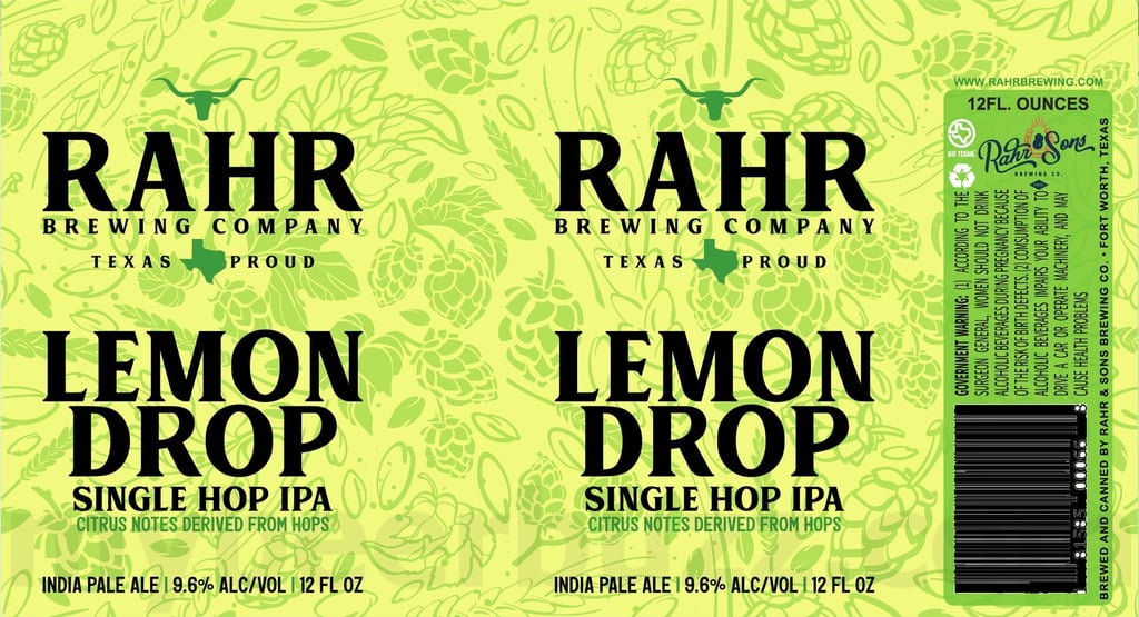 2025 Rahr Lemon Drop 12oz Cans