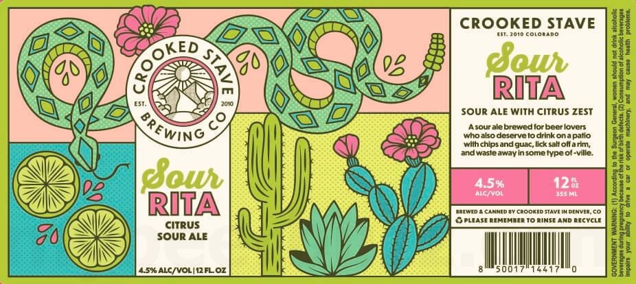 2026 Crooked STave Sour Rita 12-oz Cans