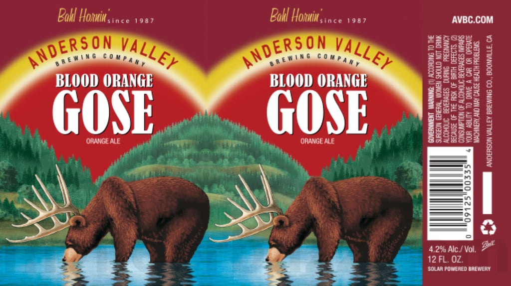 2025 Anderson Valley Blood Orange Gose 12oz Cans