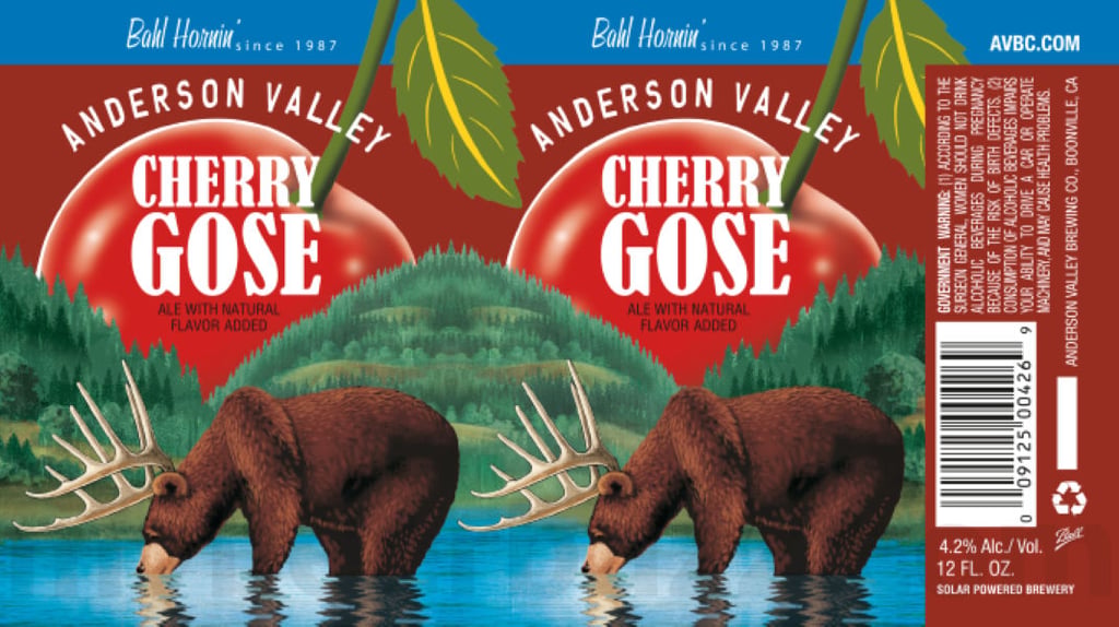 2025 Anderson Valley Cherry Gose 12oz Cans
