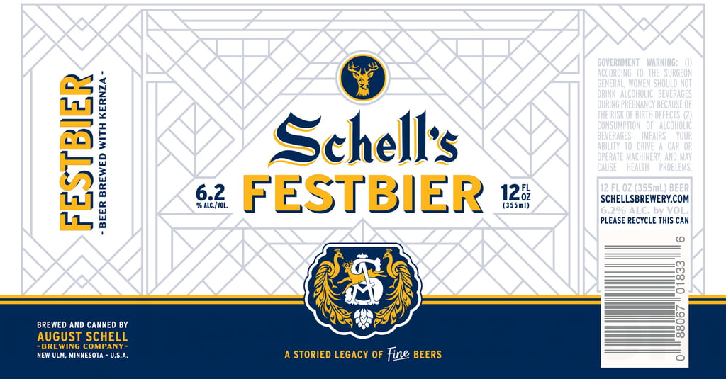 2025 Schell's Festbier 12-oz Cans