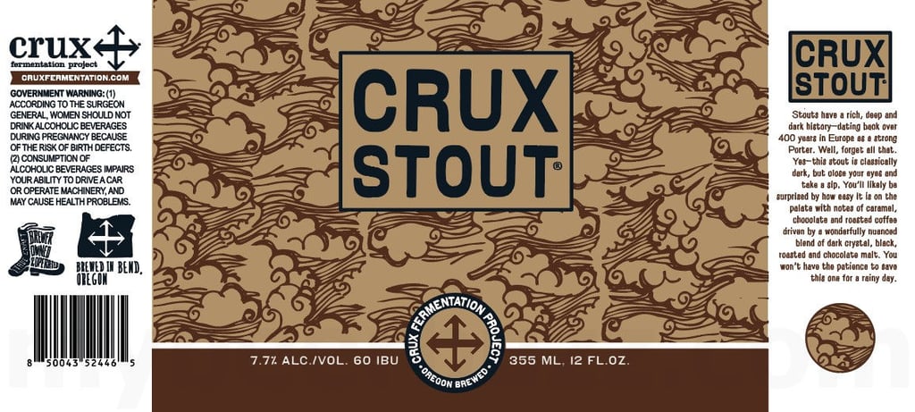2025 Crux Fermentation Crux Stout 12oz Cans
