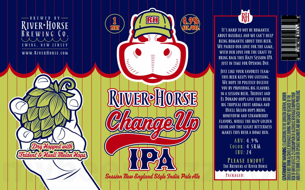 2026 River Horse Change Up IPA 16-oz Cans