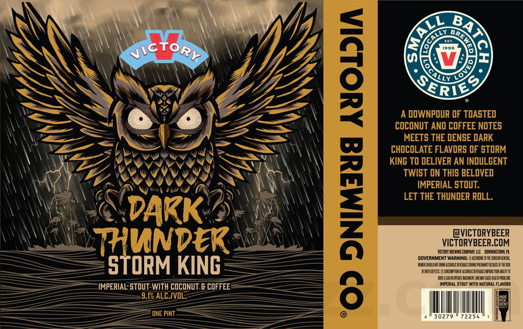 2026 Victory Dark Thunder Storm King 16-oz Cans