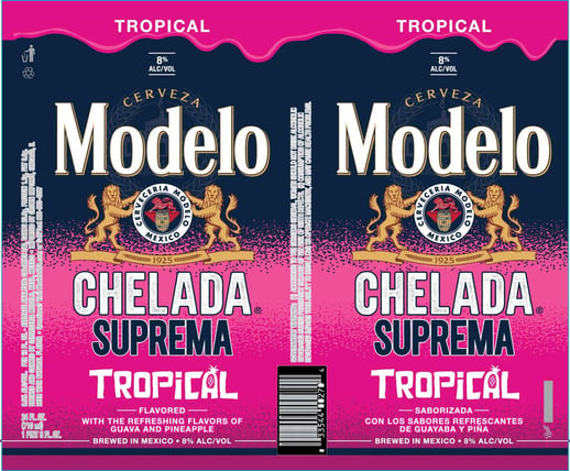 2025 Modelo Chelada Suprema Tropical