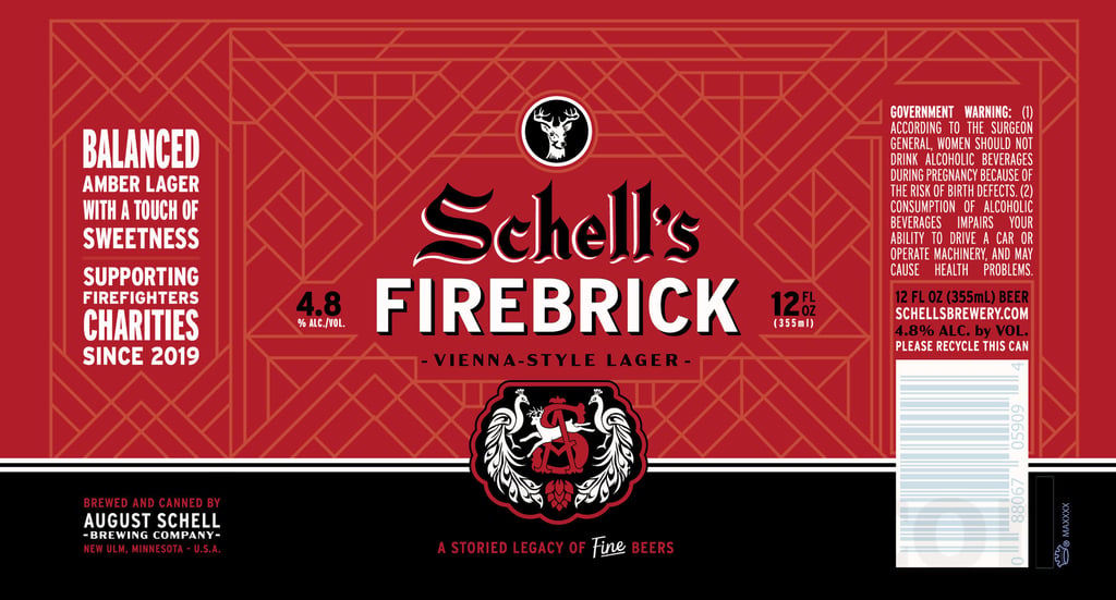 2025 Schell's Firebrick 12-oz Cans