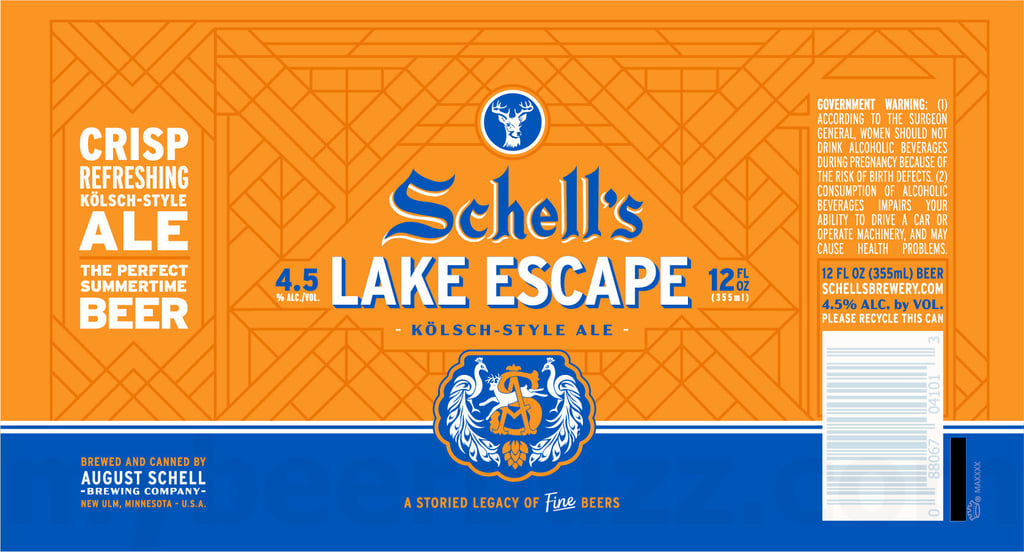 2025 Schell's Lake Escape 12-oz Cans