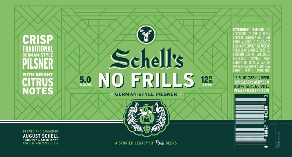 2026 Schell's No Frills 12-oz Cans