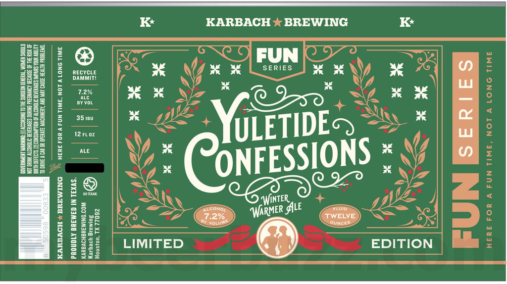 2025 Karbach Yuletide Confessions 12oz Cans