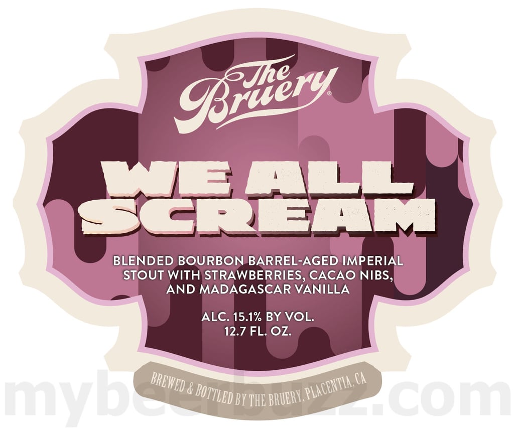 2025 The Bruery We All Scream 12.7oz bottles.