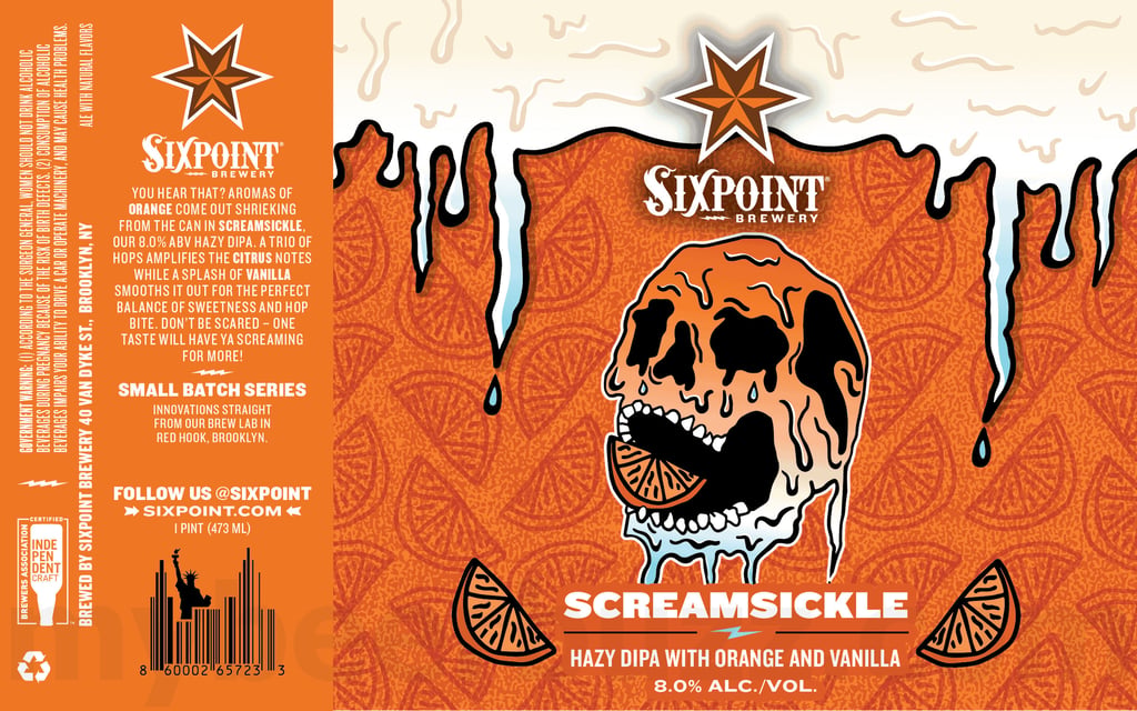 2026 Sixpoint Screamsickle 16-oz Cans