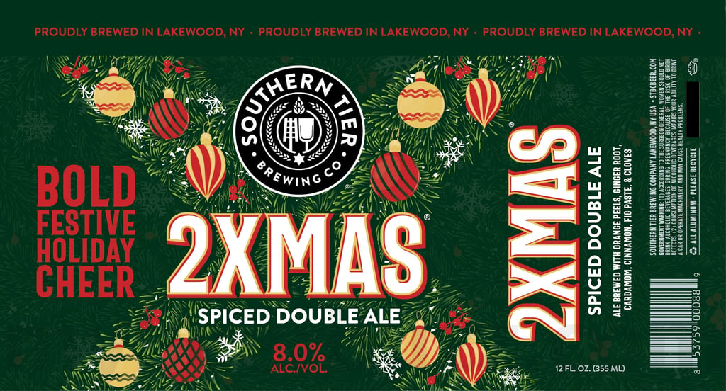 2025 Southern Tier 2XMAS 12oz Cans.