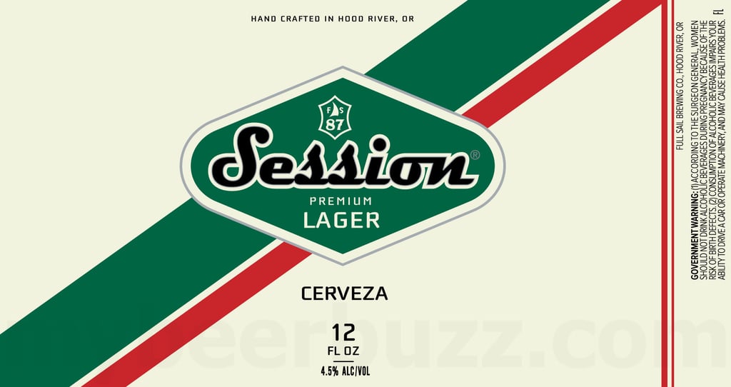 2025 Full Sail Session Cerveza 12-oz Cans