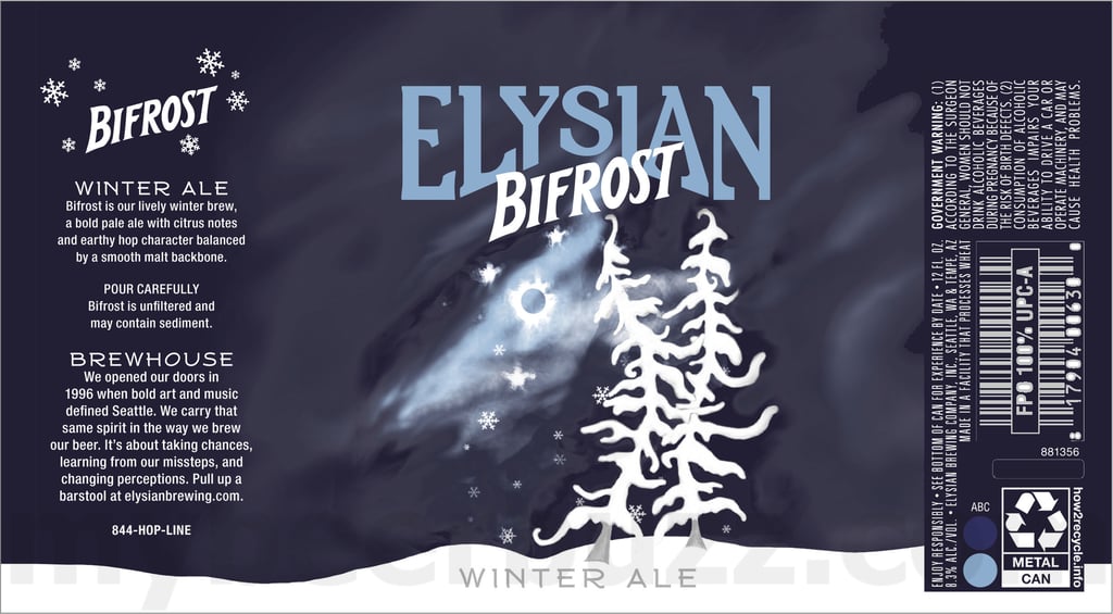 2025 Elysian Bifrost Winter Ale 12oz cans