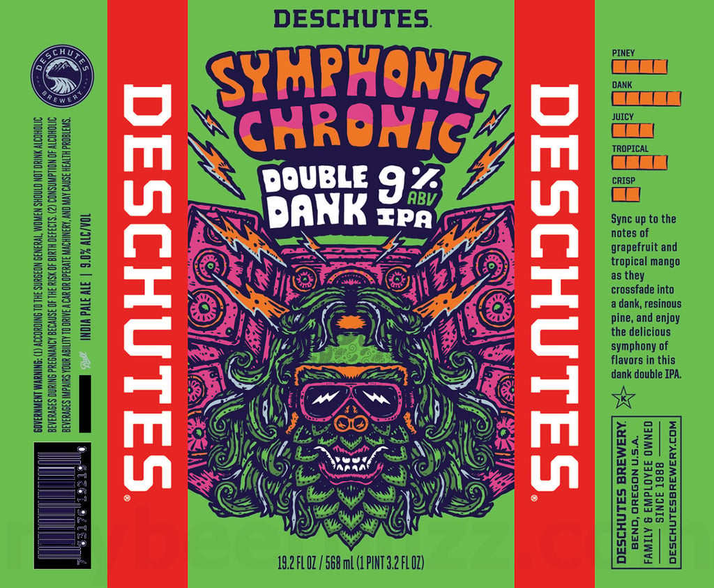 2026 Deschutes Symphonic Chronic Double Dank 19.2-oz Cans