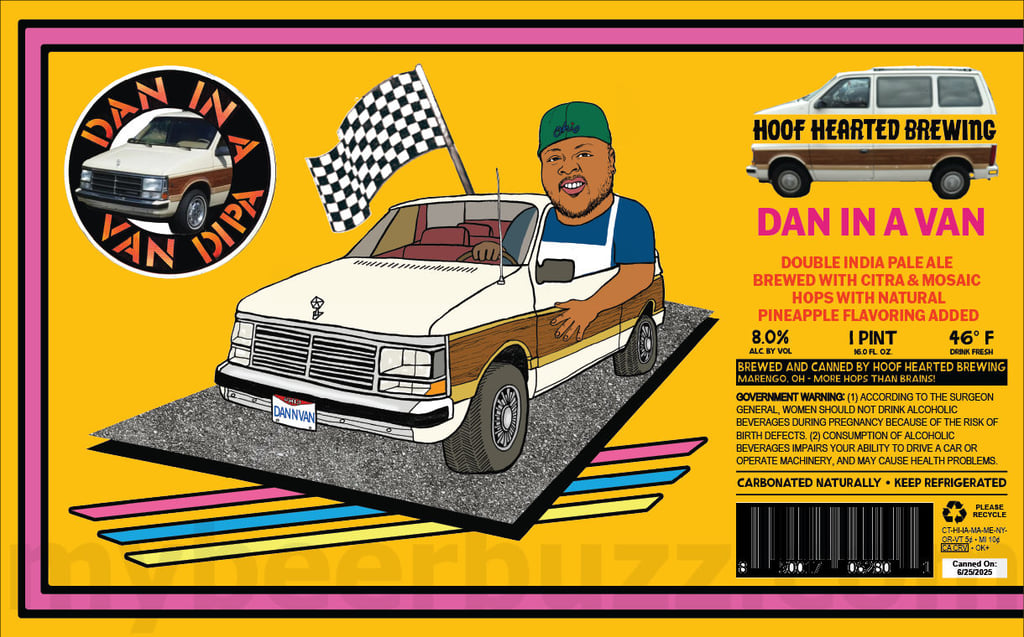 2025 Hoof hearted Dan In A Van Cans