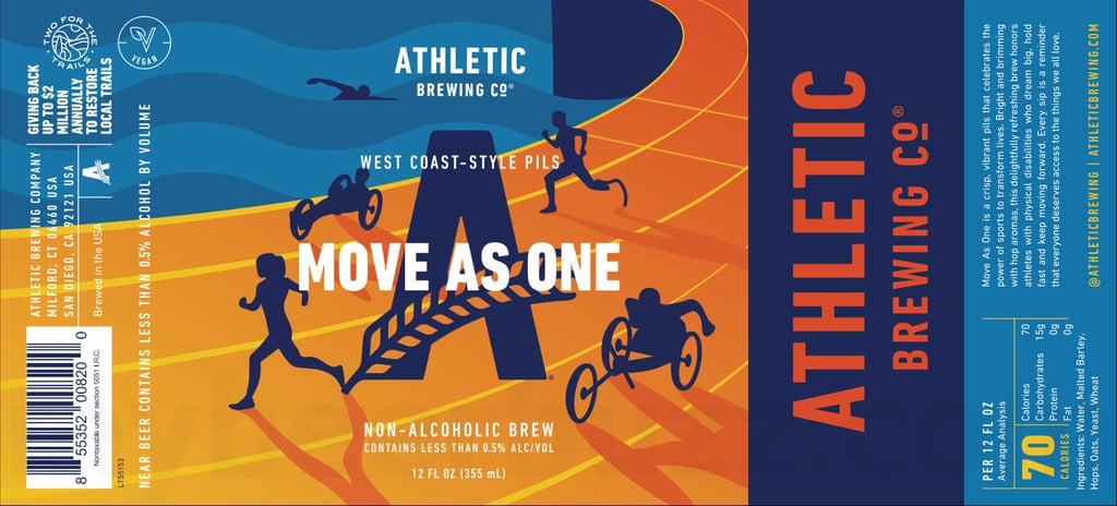 Athletic Brewing Adding Round Of Cheers Non-Alcoholic Brut IPA, Downwinder, Suped Up, Soul Sour, Geralt’s Gold, Mango Picante, Oktoberfest, Raspberry Sour, Vacation Reminder, Walker Hayes' Fancy Like, Lite, Layback Lime & Salt, Paceline Pedal, Chelada Amada, Aftershift, Moscow "Mule", WInter Wonder, Apricot Acres, Raspberry Espresso, Trailblazer, Lodge Life, Noble Pils, Move As One and Emerald Cliffs 14 2026 Athletic Brewing Move As One 12-oz Cans