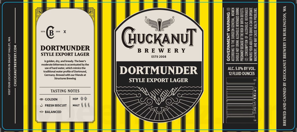 2025 Chuckanut Dortmunder 12-oz Cans