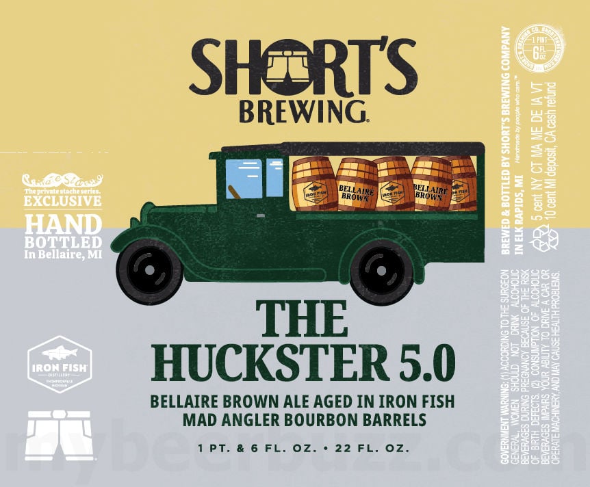 2025 Shiort's Brewing The Huckster 5.0 22-oz Bottles
