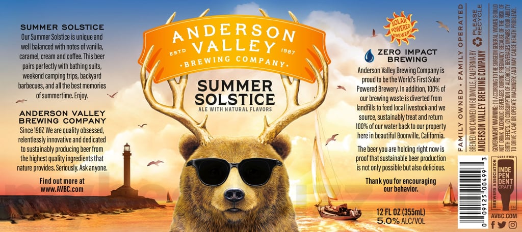 2025 Anderson Vallet Summer Solstice 12oz Cans