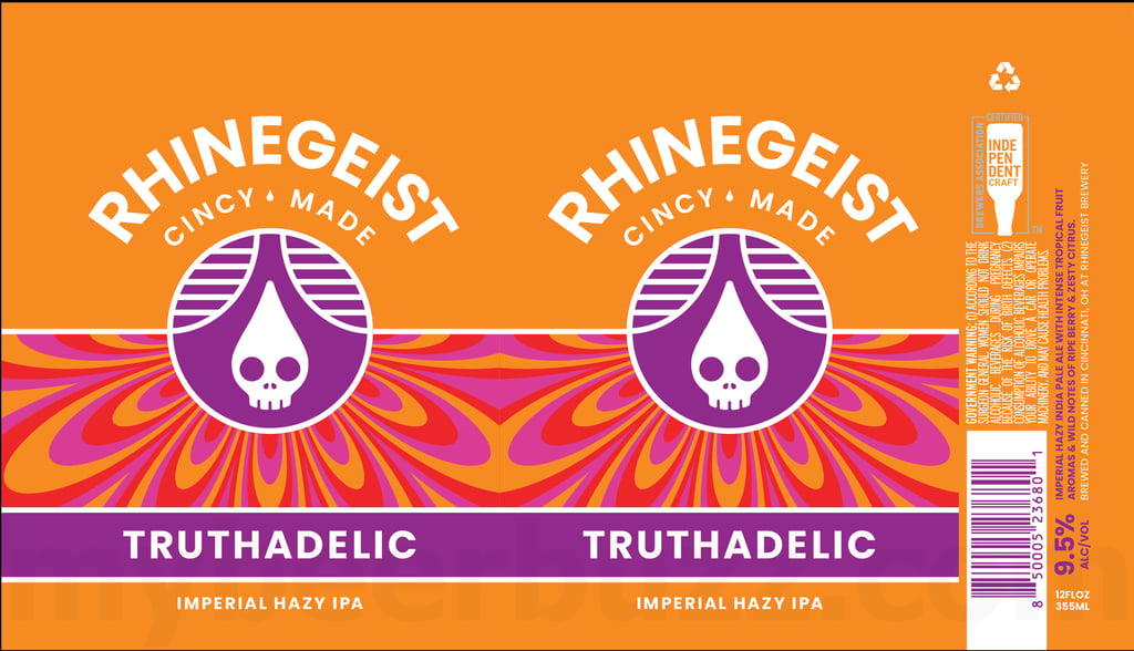 2025 Rhinegeist Truthadelic 12oz Cans