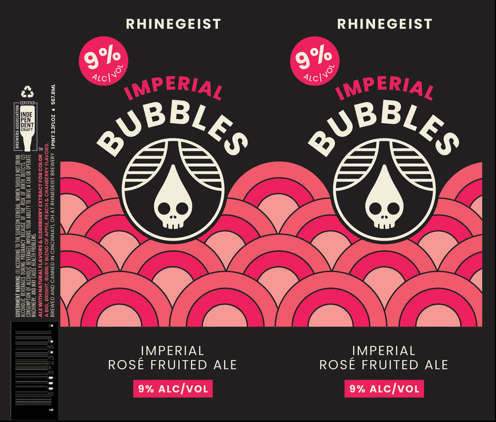 2025 Rhinegeist Imperial Bubbles 19.2-oz Cans