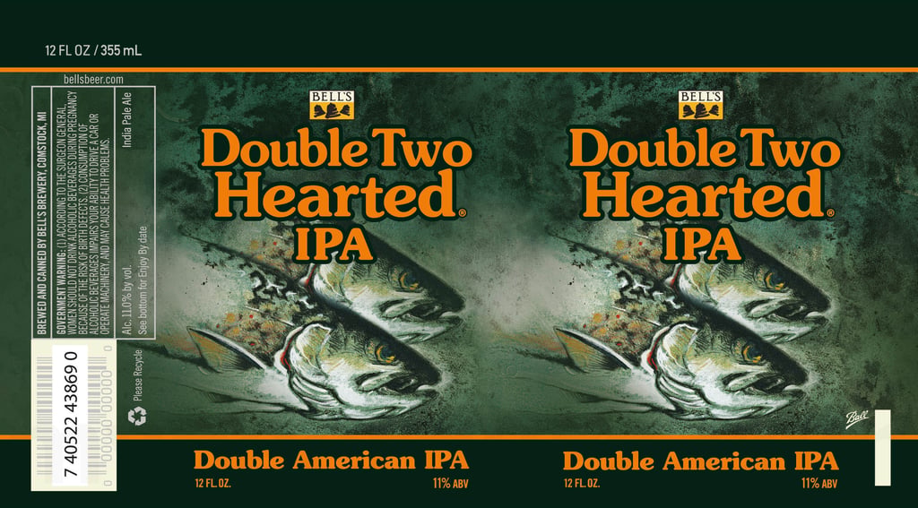 2026 Bell's Brewery DOuble Two hearted IPA 12-oz Cans