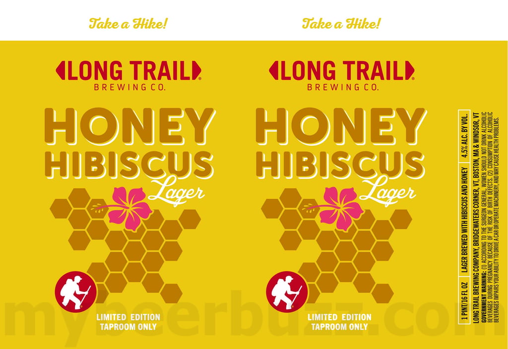 2025 Long Trail Brewing Honey Hibiscus Lager 16oz cans.