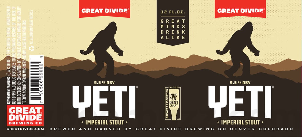 2025 Great Divide Yeti Imperial STout 12oz Cans.