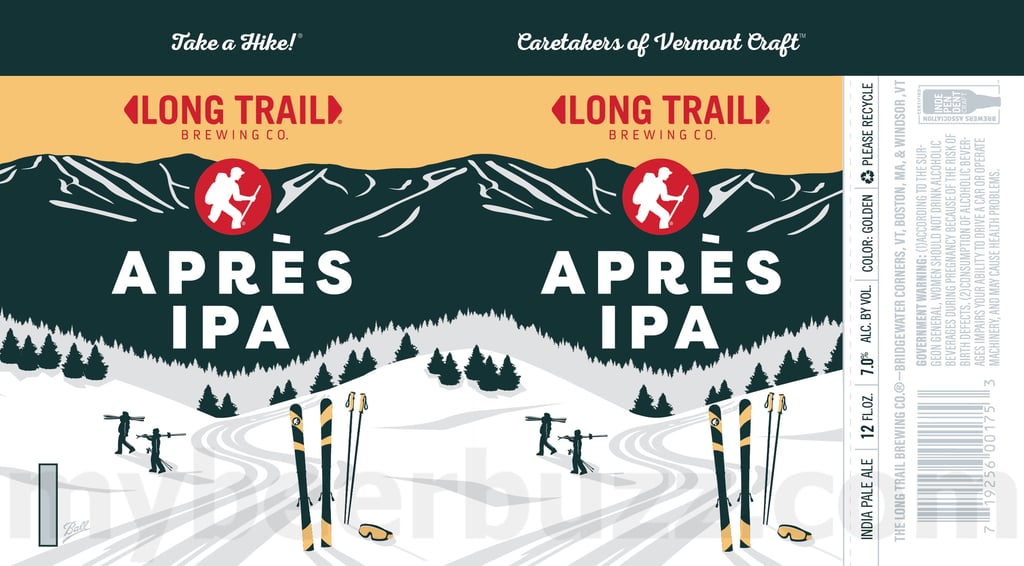 Long Trail 2025 Aprés IPA 12oz cans