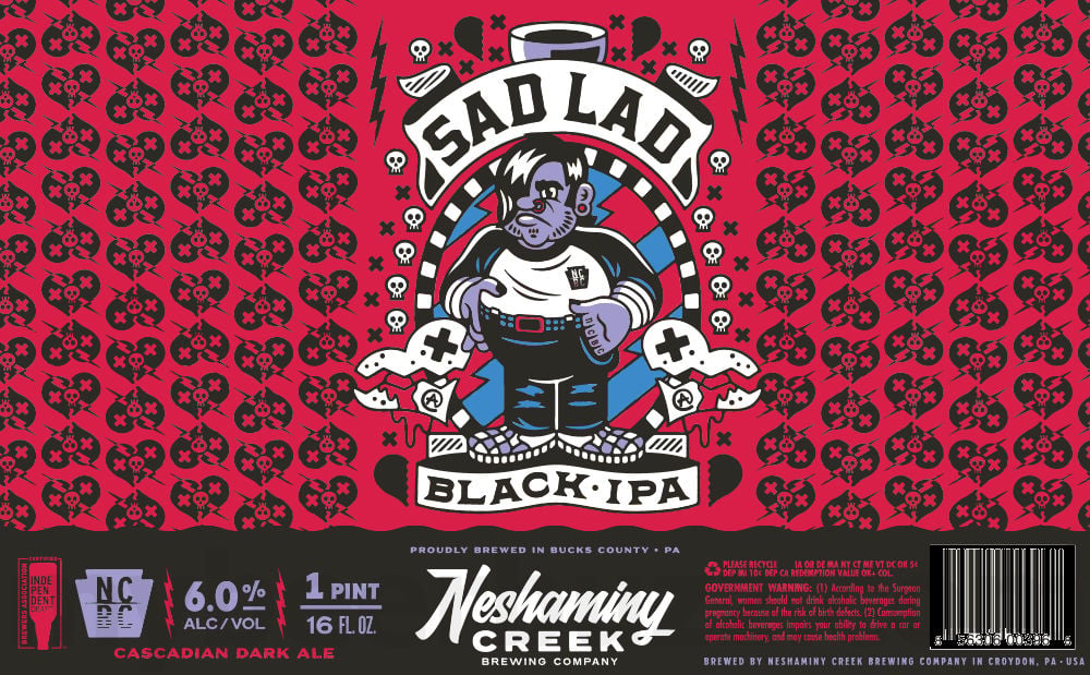2025 Neshaminy Creek Sad Lad 16oz Cans