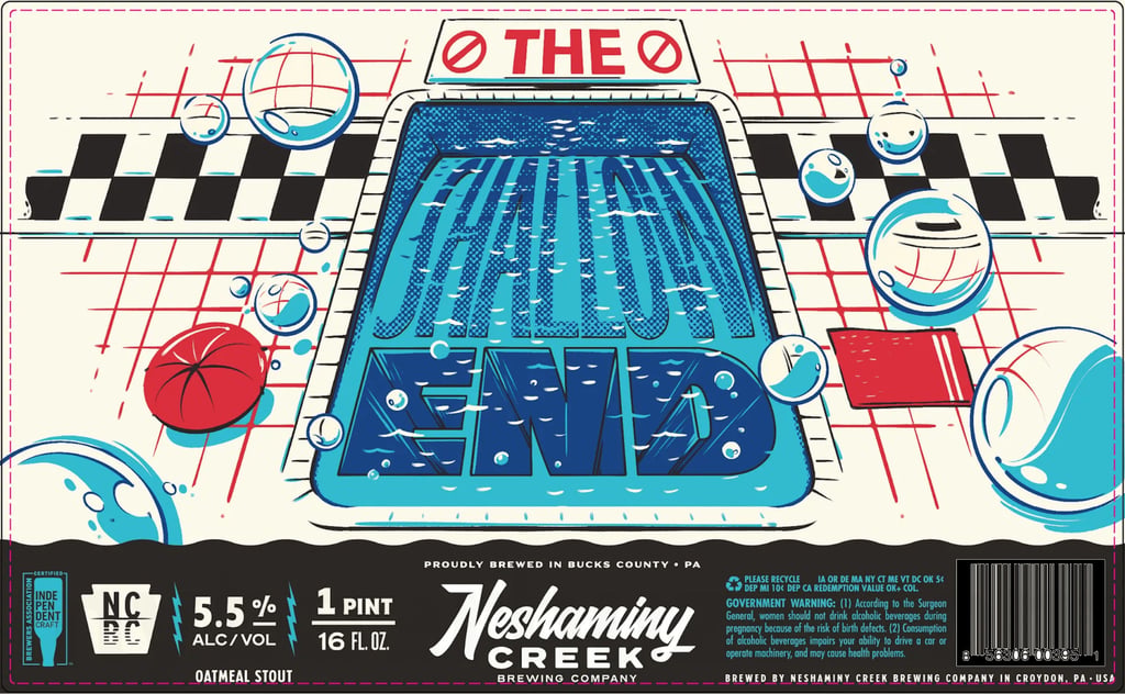 2025 neshaminy Creek The Shallow End 16oz Cans