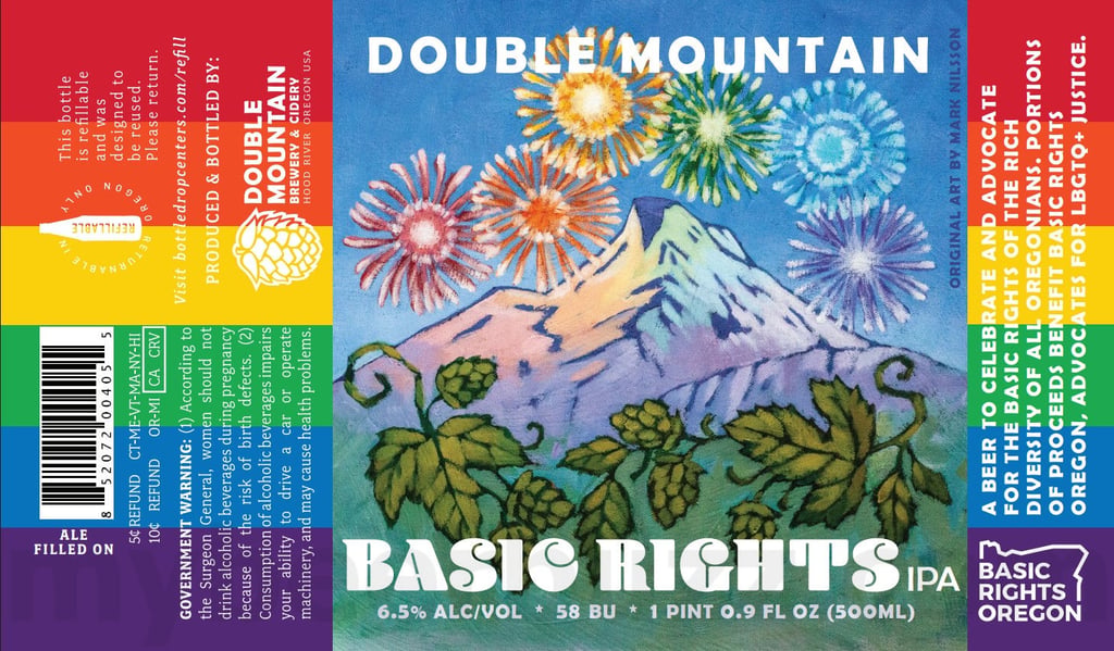 2025 Double Mountain basic Rights 500ml Bottles.