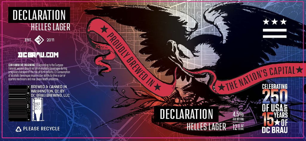 2026 DC Brau Declaration 12-oz Cans