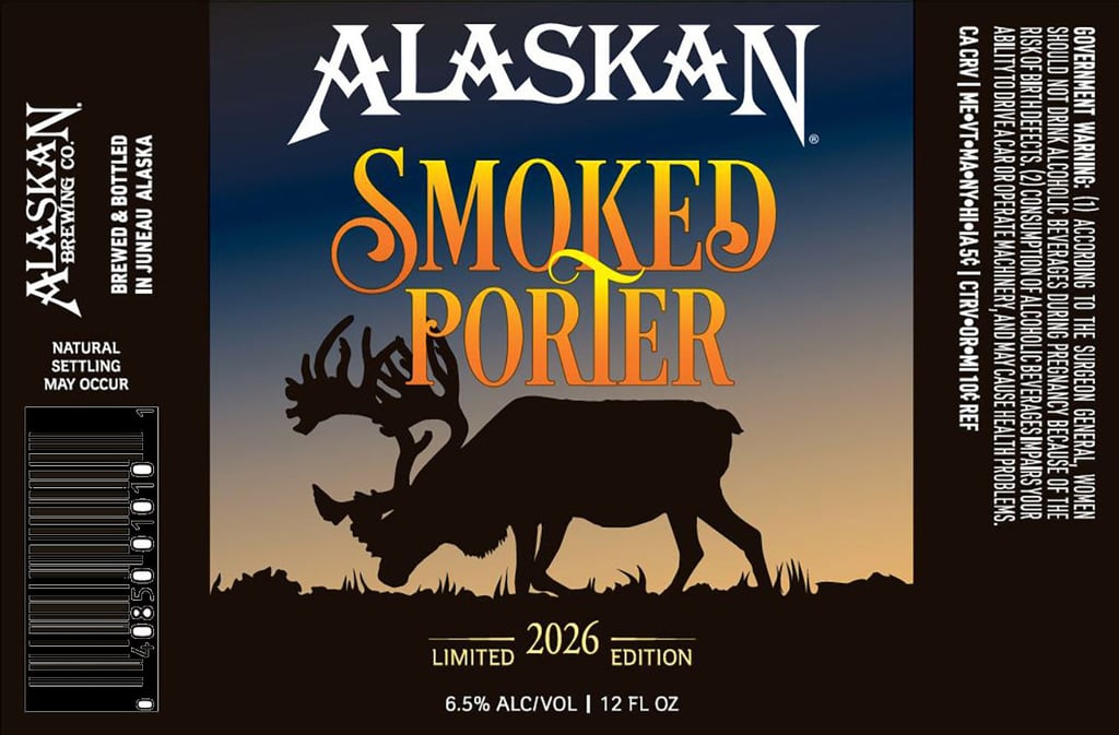 2026 Alaskan Smoked Porter 12-oz Bottles