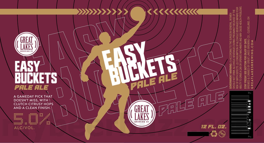 2025 Great lakes Easy Buckets Pale Ale 12oz Cans