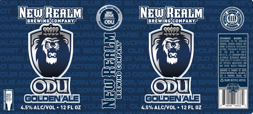 2025 New Realm ODU Golden Ale 12oz Cans