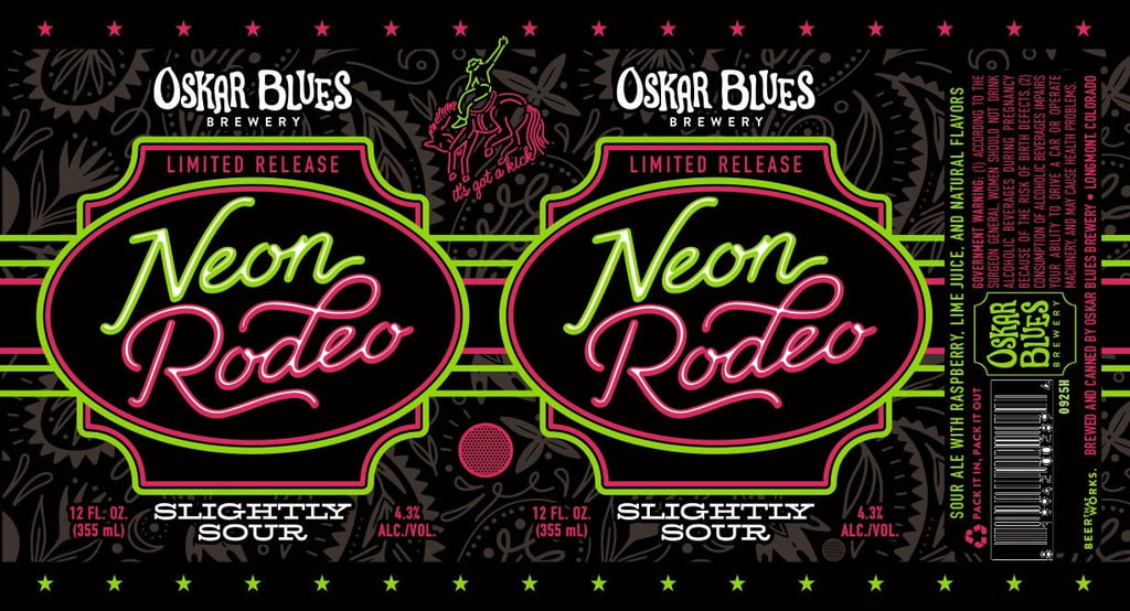 2025 Oskar Blues Neon Rodeo 12oz Cans