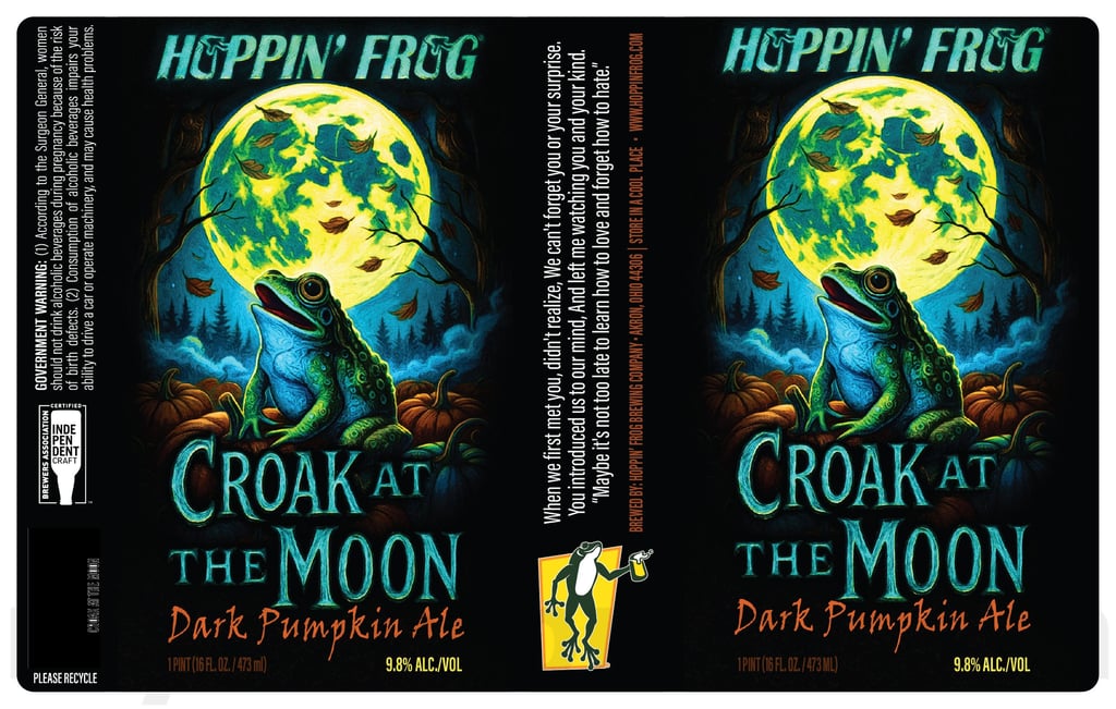 2025 Hoppin' Frog Croak At The Moon 16oz Cans