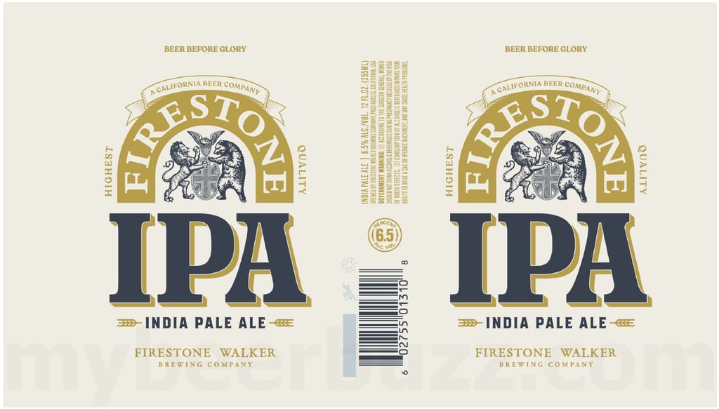2025 Firestone Walker IPA 12oz Cans