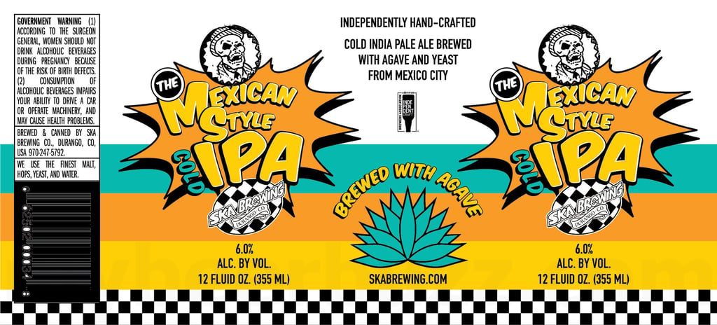 2026 Ska Brewing Mexican STyle Cold IPA 12-oz Cans
