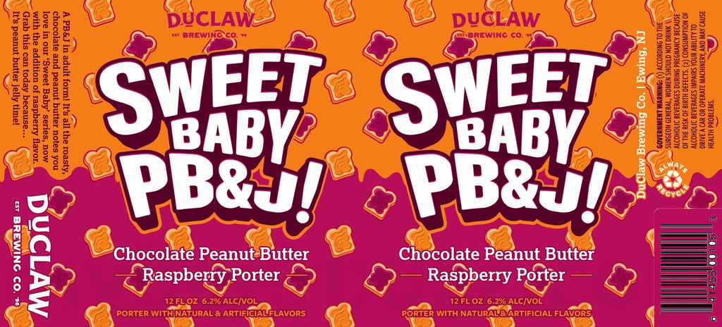 2026 DuClaw Sweet Baby PB&J 12-oz Cans
