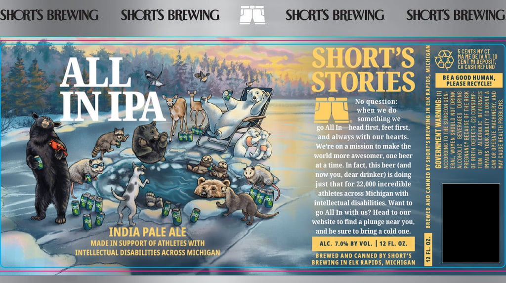 2025 Short's Brewing 2025 All In IPA 12-oz Cans