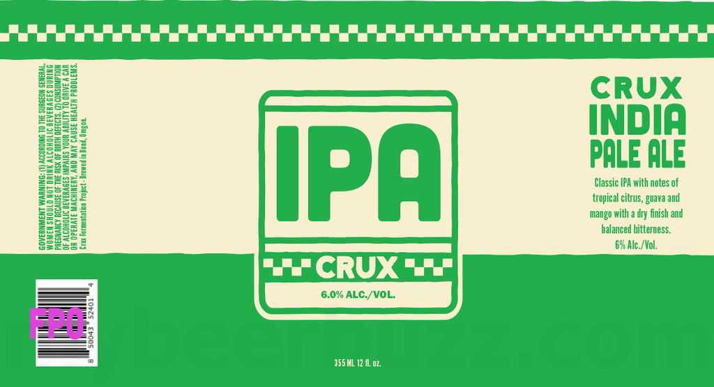 2025 Crux IPA 12-oz Cans