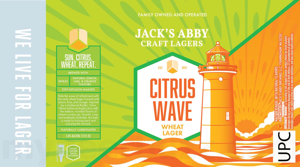 2025 Jack's Abby Citrus Wave 12-oz Cans
