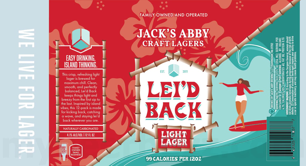 2026 Jack's Abby Lei'd Back 12-oz Cans
