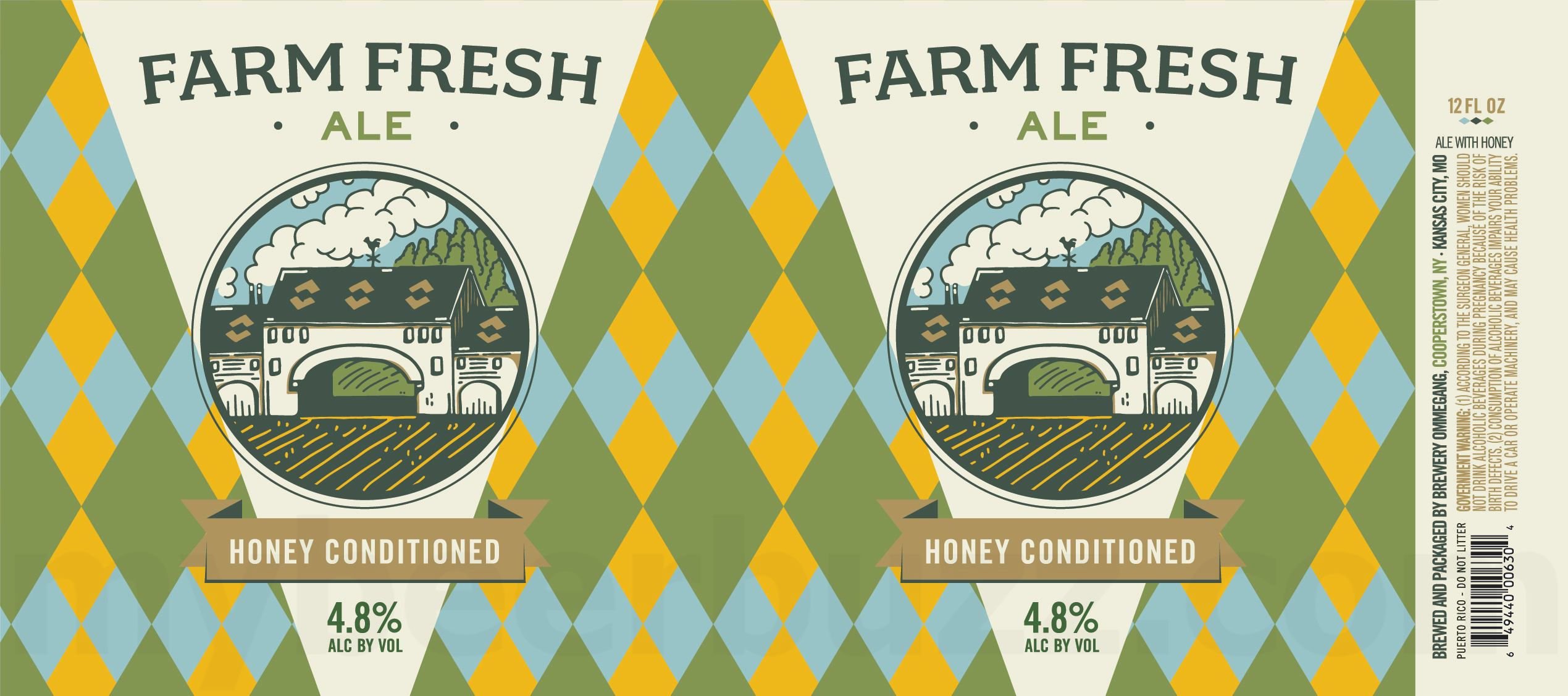 Ommegang Adding Honey Conditioned Farm Fresh Ale 8 Ommegang Farm Fresh Ale