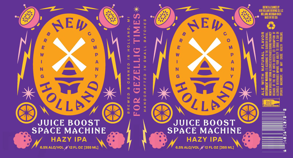 2025 New Holland Juice Boost Space Machine 12-oz Cans