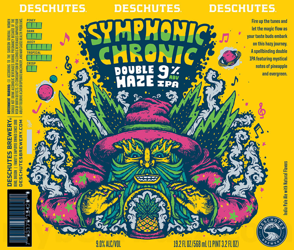 2026 Deschutes Symphonic Chronic Double Haze 19.2-oz Cans